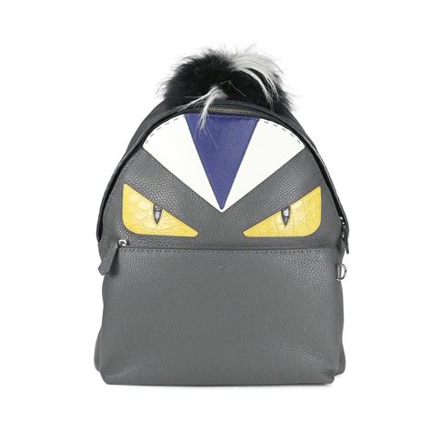 fendi fur bag bugs|fendi bag bugs backpack.